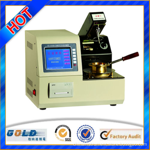 ASTM D92 Open Cup Flash Point Testing Equipment